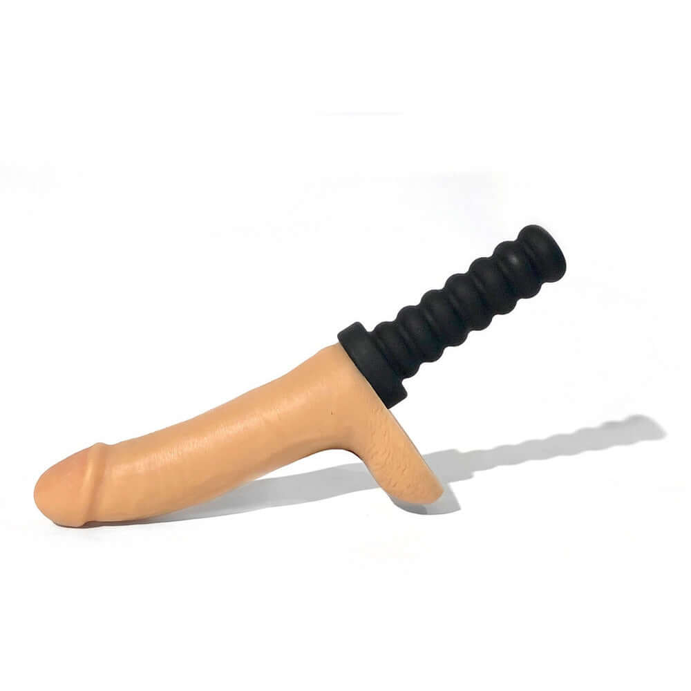Rascal Rammer + Suction 8 inches Dildo with Handle and Suction Cup