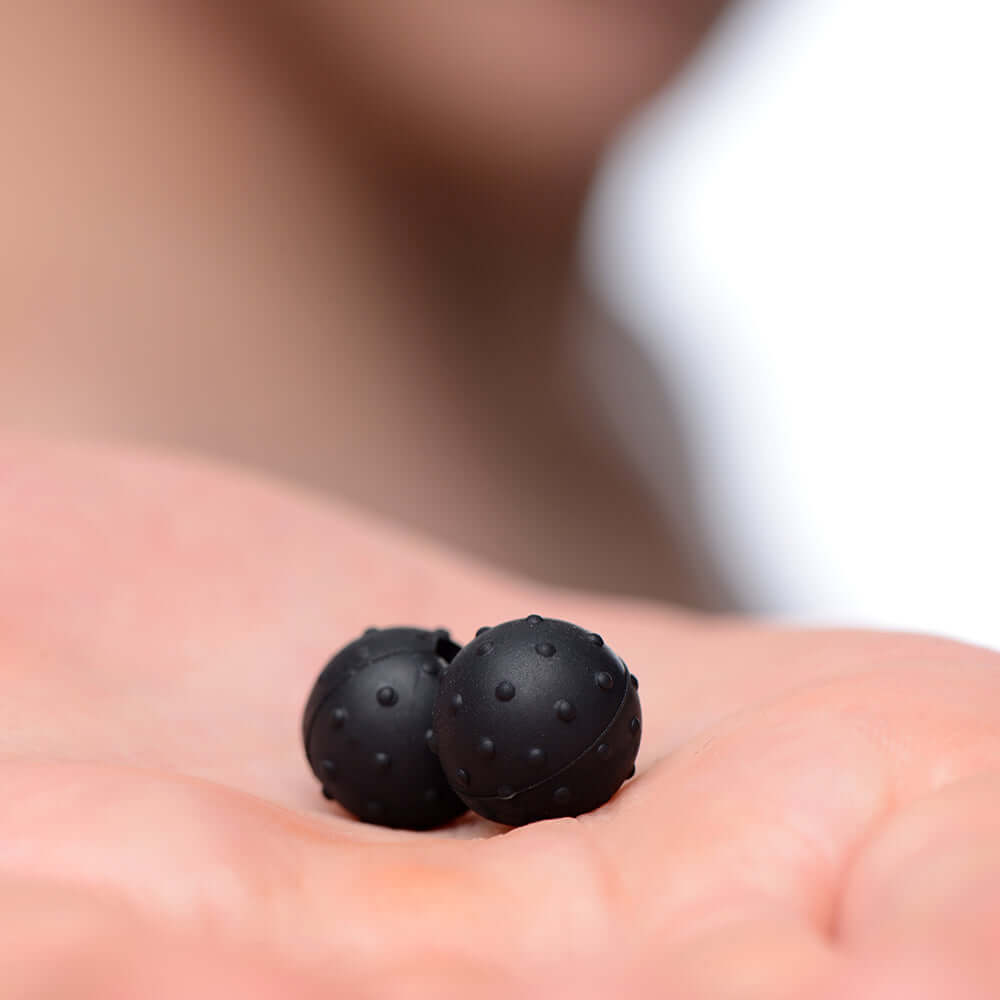 Master Series Dragon's Orbs Nubbed Silicone Magnetic Balls