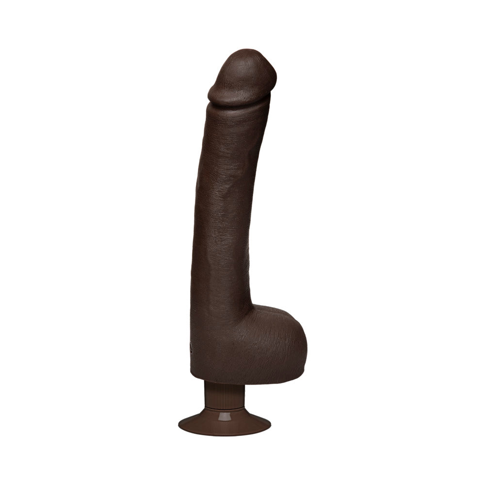 Signature Cocks Safaree Samuels Anaconda Vibrating Dildo 12 inches - Chocolate