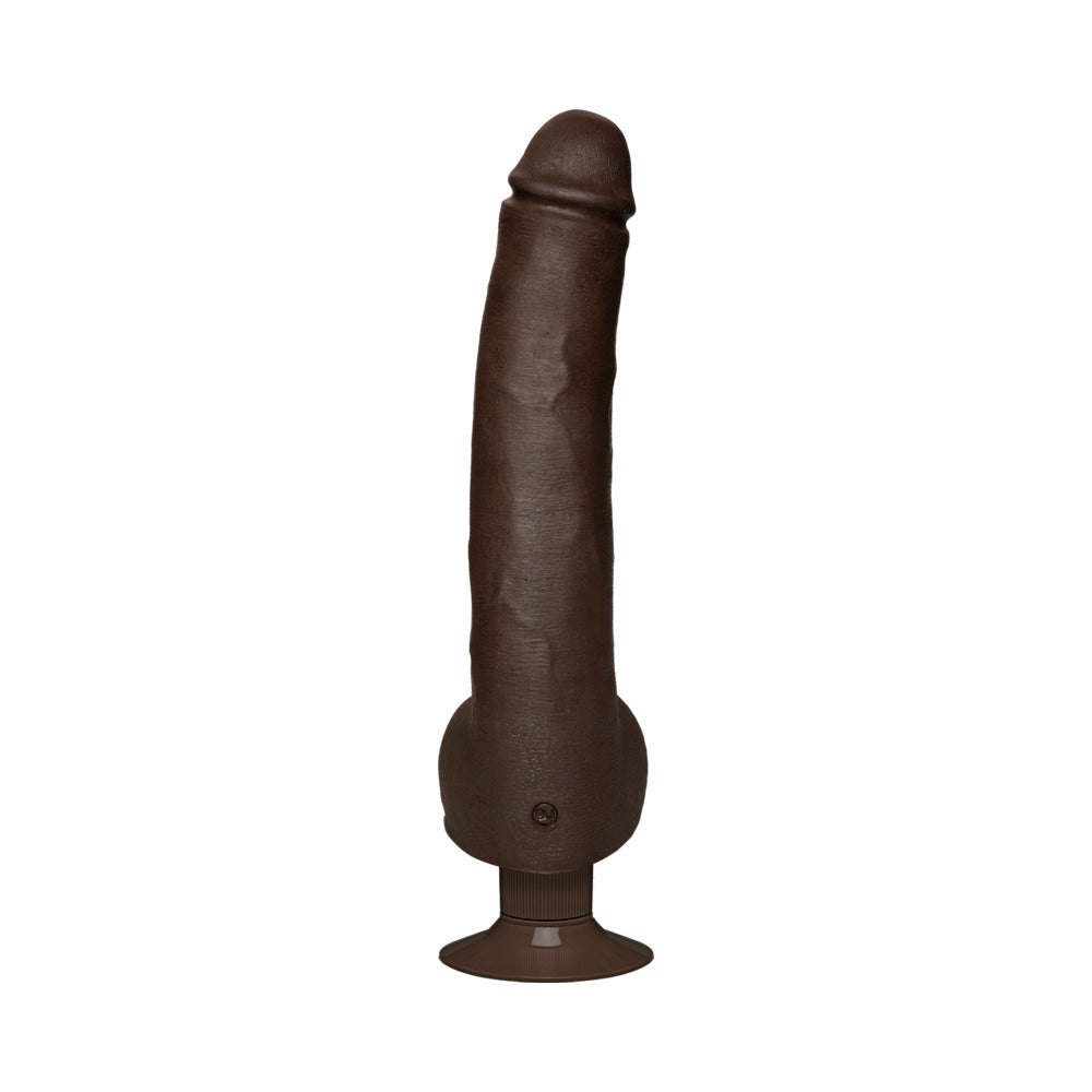 Signature Cocks Safaree Samuels Anaconda Vibrating Dildo 12 inches - Chocolate