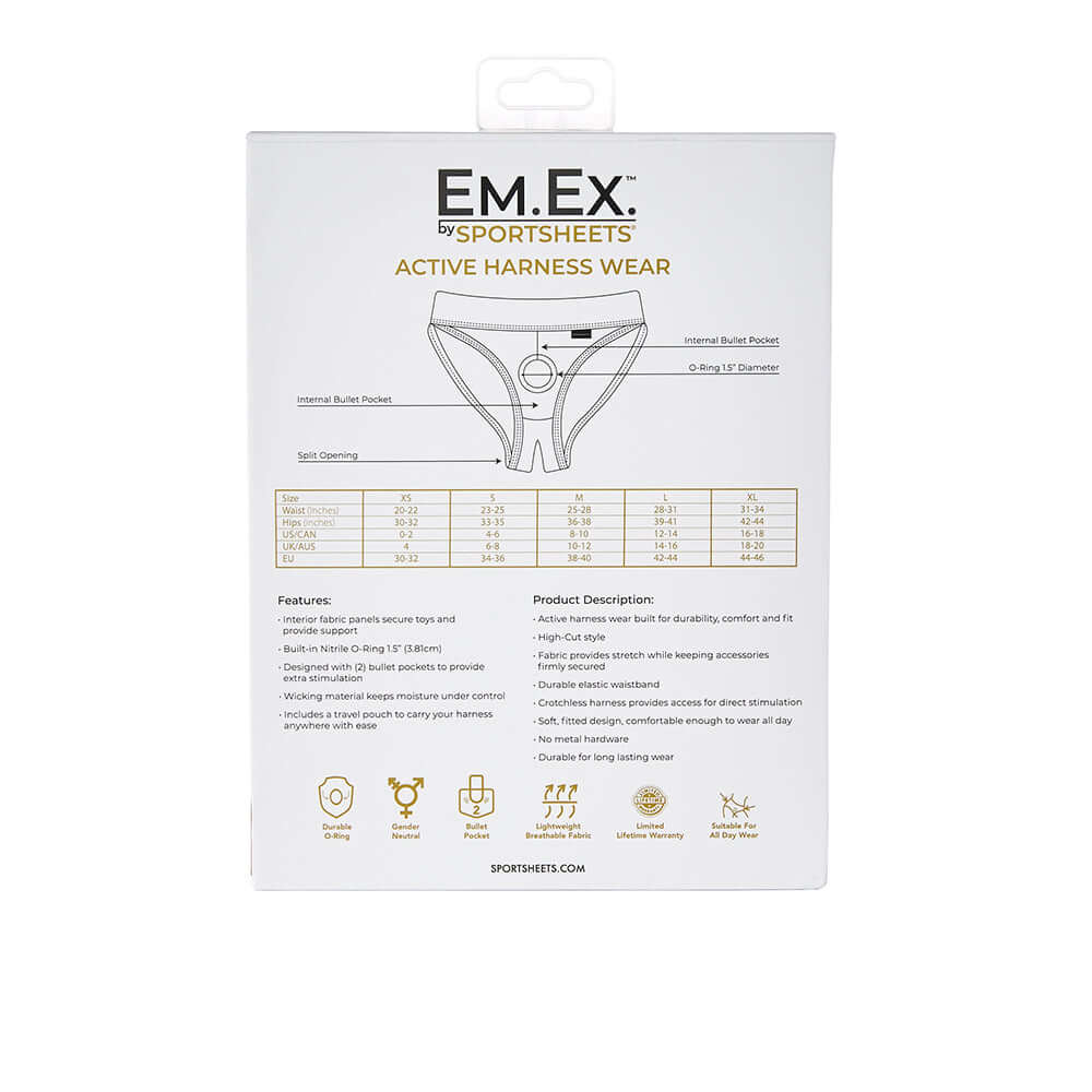 Sportsheets Em.Ex. Silhouette Harness 3XL