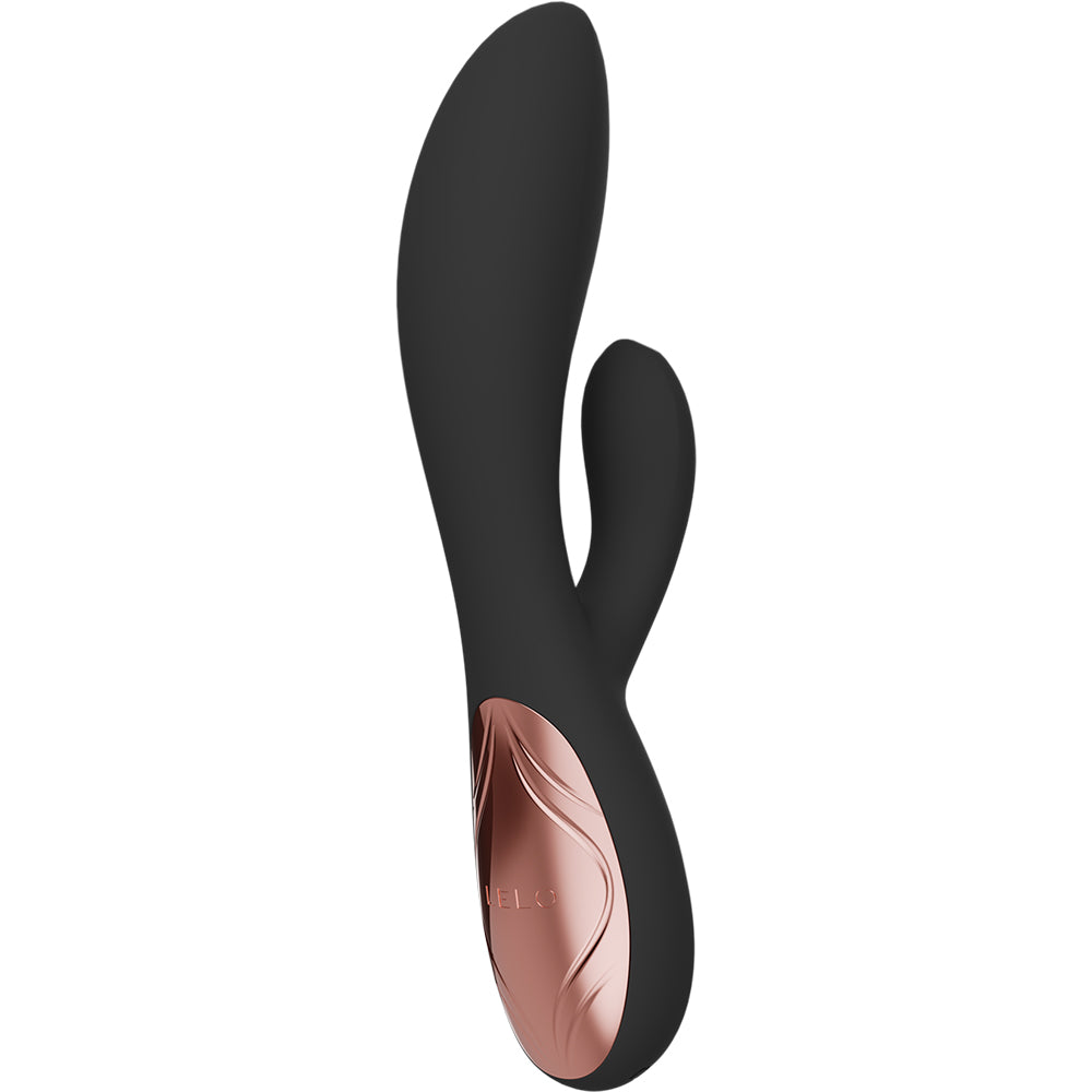 Lelo Ina Thrust Thrusting Rabbit Vibrator Black offers dual-action thrills with ergonomic design and thrusting motion.