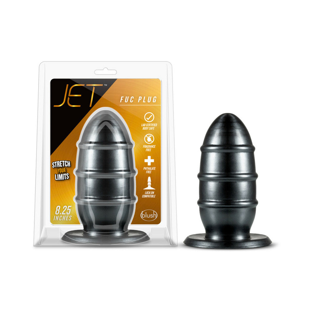 Jet Fuc Plug 8.25 inches Carbon Metallic Black