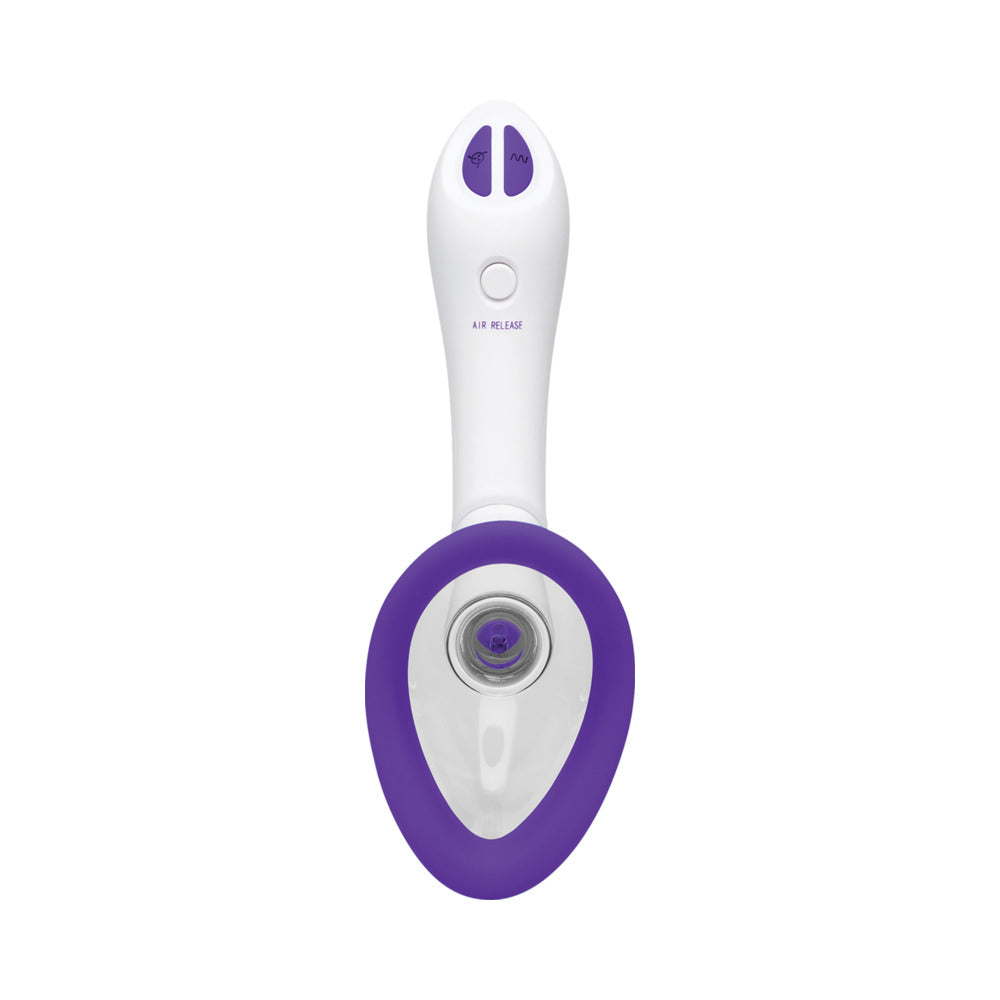 Bloom - Intimate Body Pump - Automatic - Vibrating - Rechargeable Purple/White