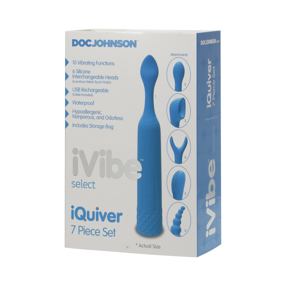 iVibe Select - iQuiver - 7 Piece Set Periwinkle Blue
