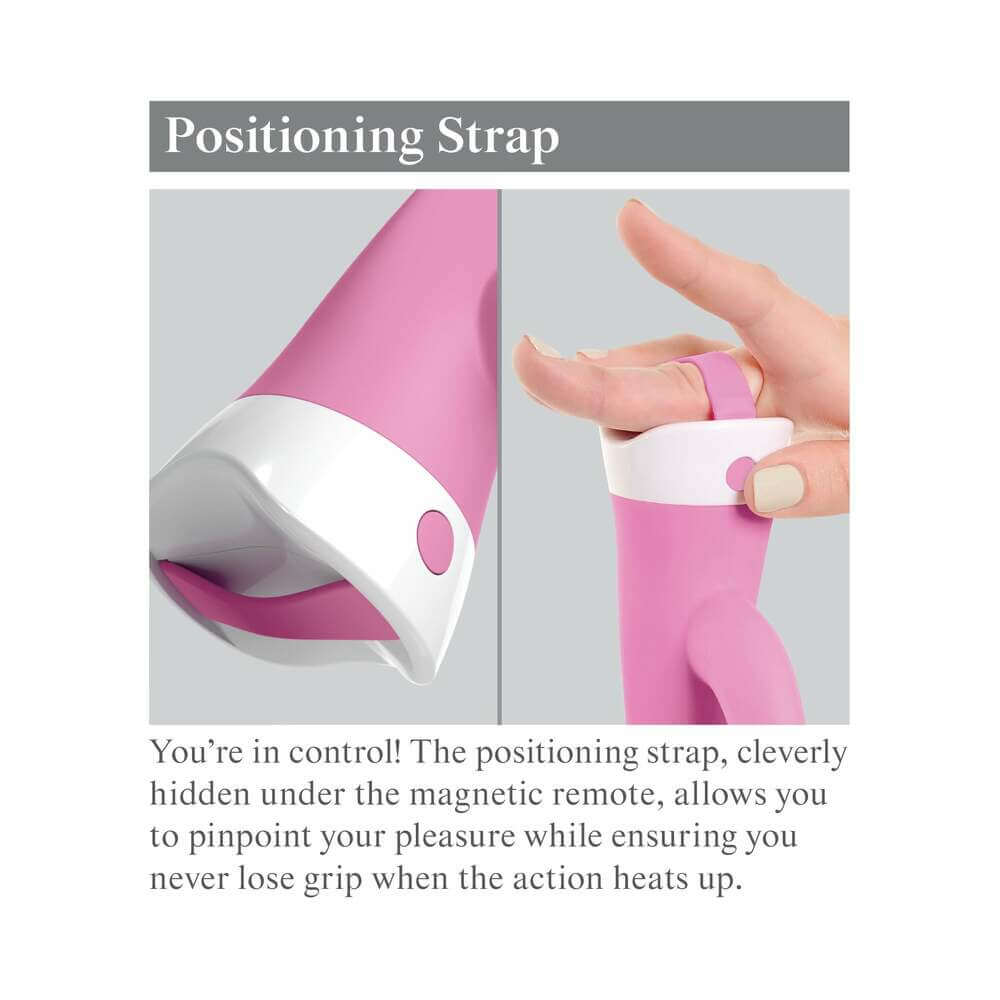 3Some Wall Banger Rabbit Vibrator With Suction Cup Pink