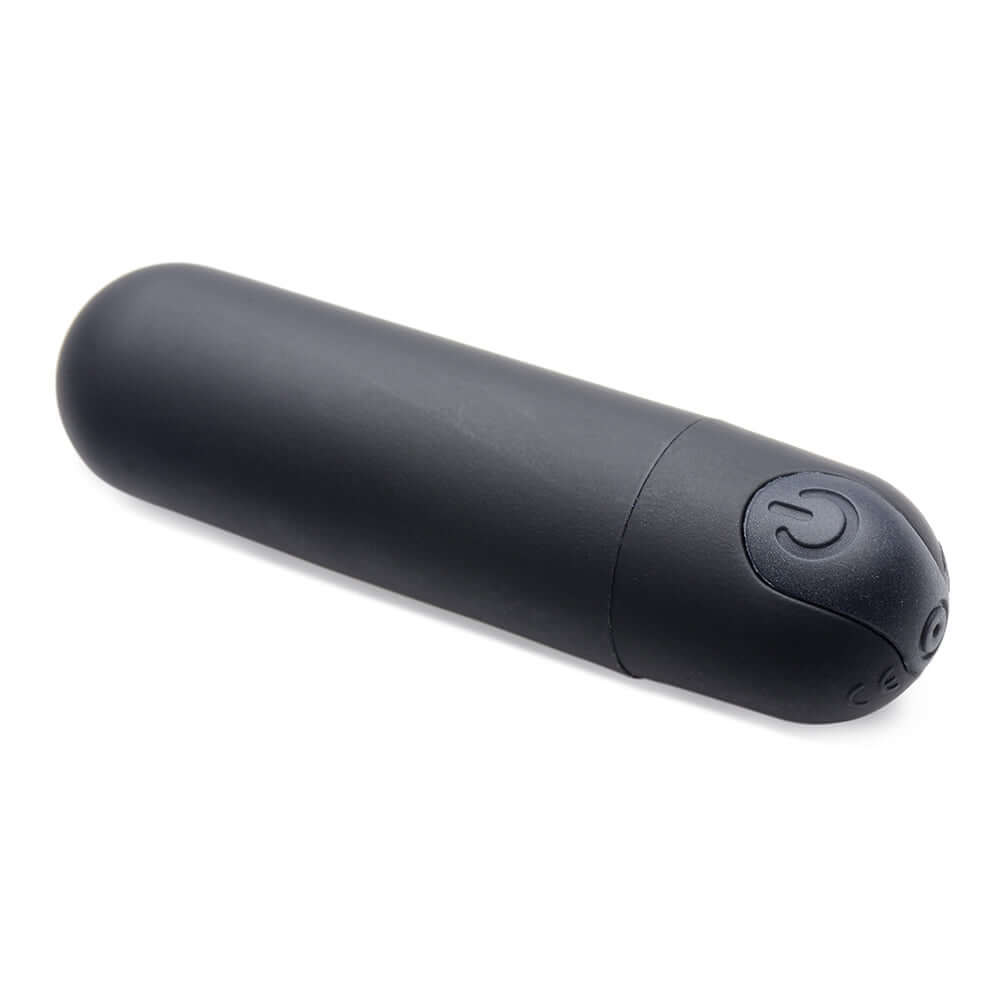 BANG! Vibrating Bullet with Remote Control Black