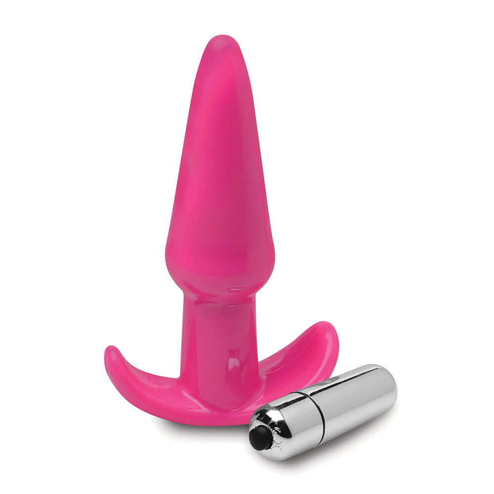 Frisky Thrilling Pink Smooth Anal Plug