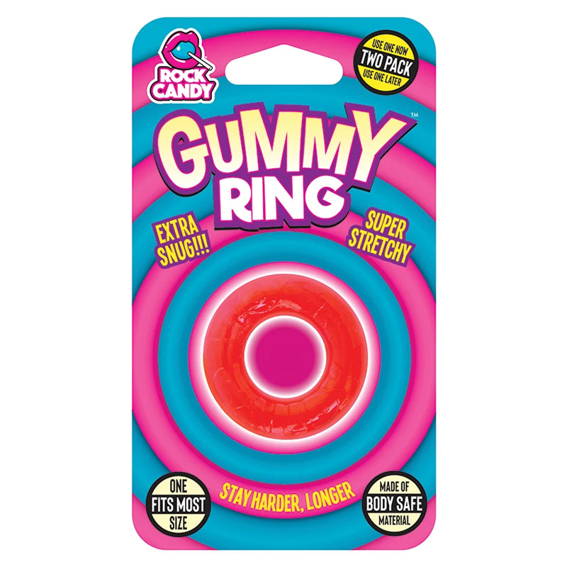 Gummy Ring Red