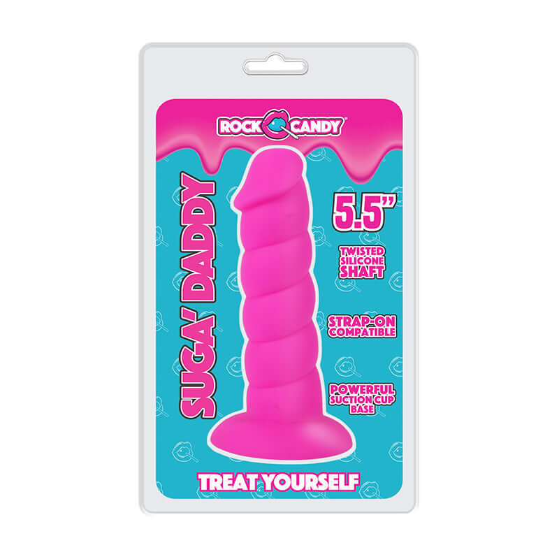 Suga Daddy 5.5 inches Dildo Pink