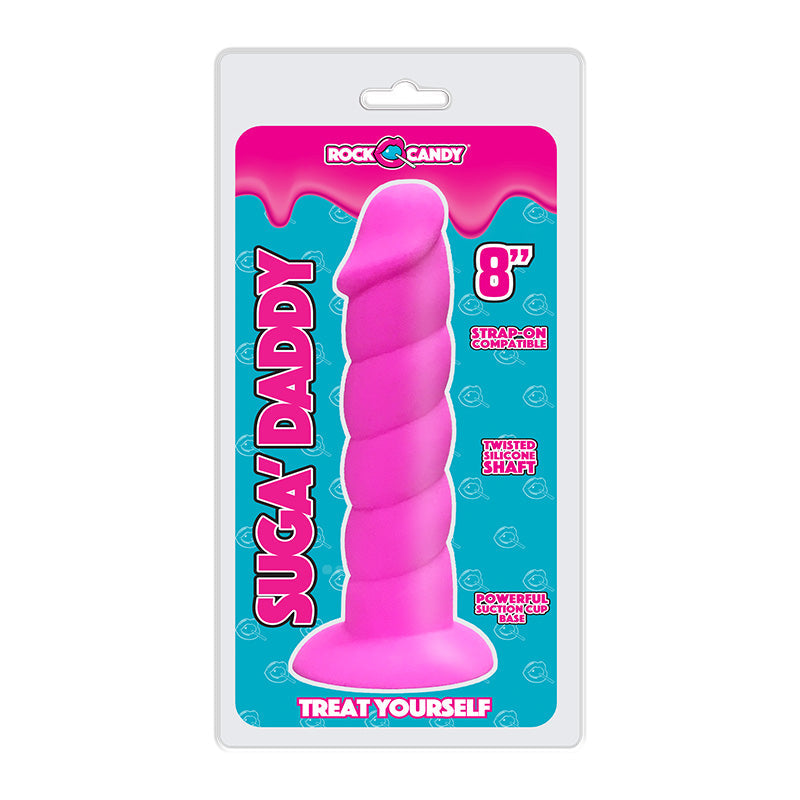 Suga Daddy 8 inches Dildo Pink