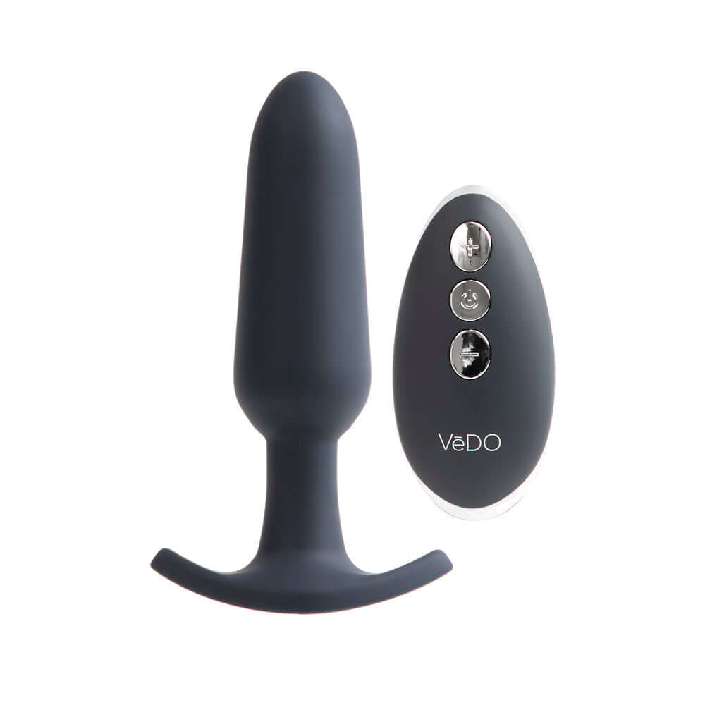 VeDO Bump Plus Rechargeable Remote Control Anal Vibe Black
