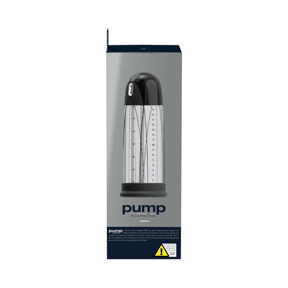 VeDO Pump Rechargeable Vacuum Penis Pump Black