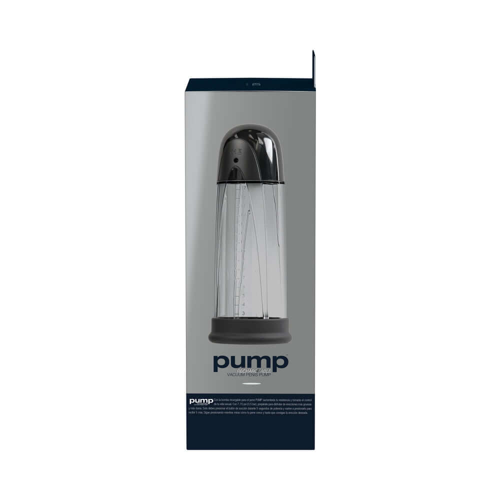 VeDO Pump Rechargeable Vacuum Penis Pump Black