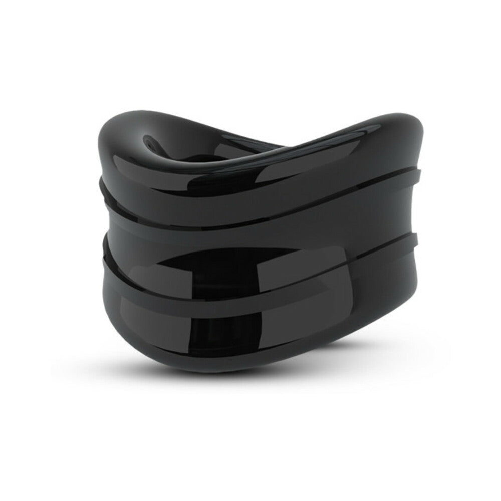 Blush Stay Hard Beef Ball Stretcher Snug 1 inches Black