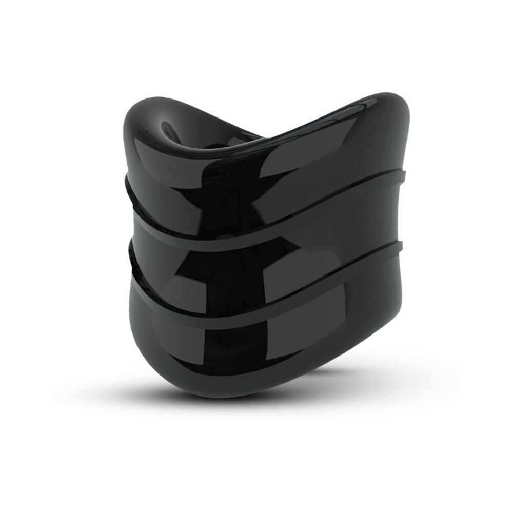 Blush Stay Hard Beef Ball Stretcher Snug X Long 1 inches Black