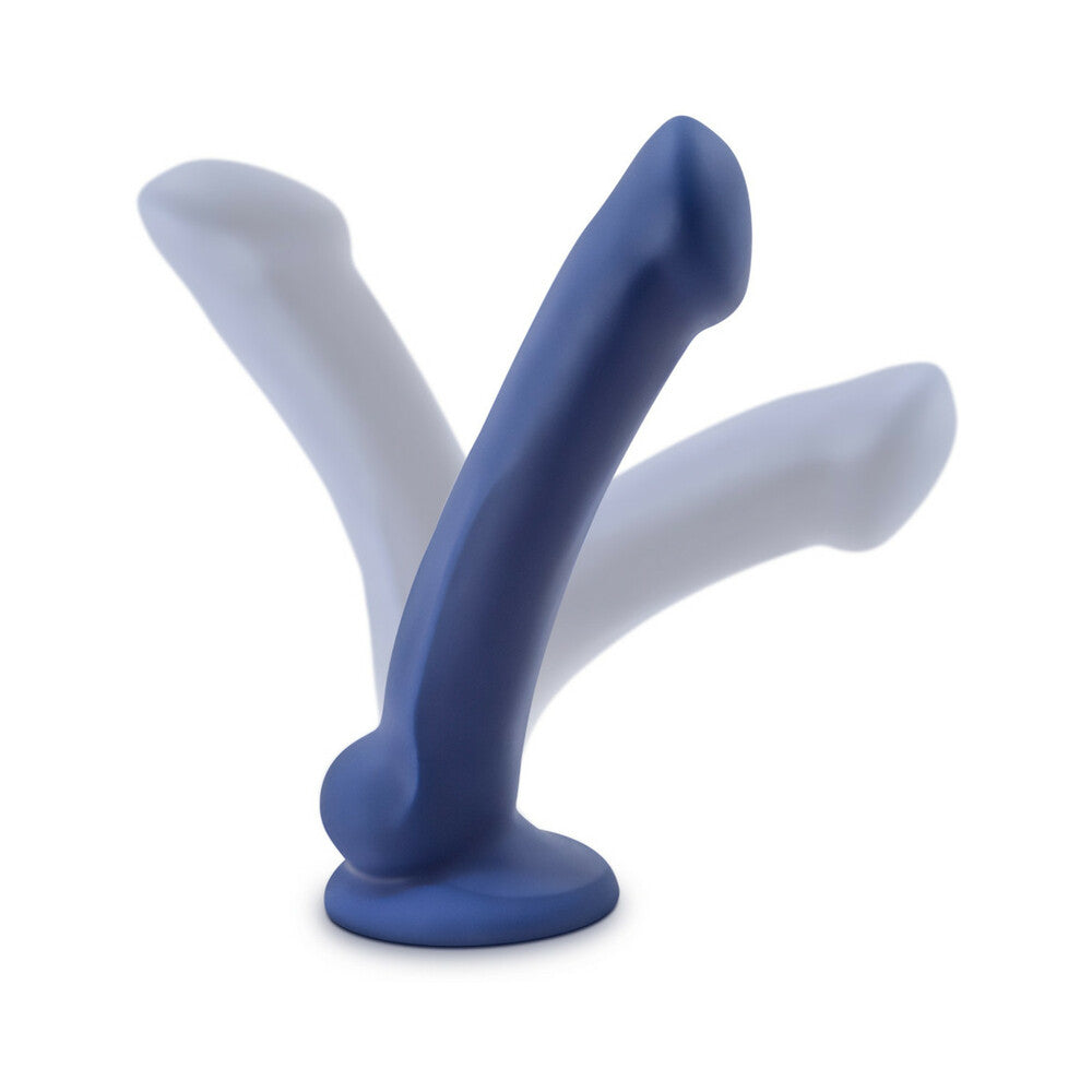 Avant D10 Ergo Mini 7 inches Dual Density Silicone Dildo Indigo