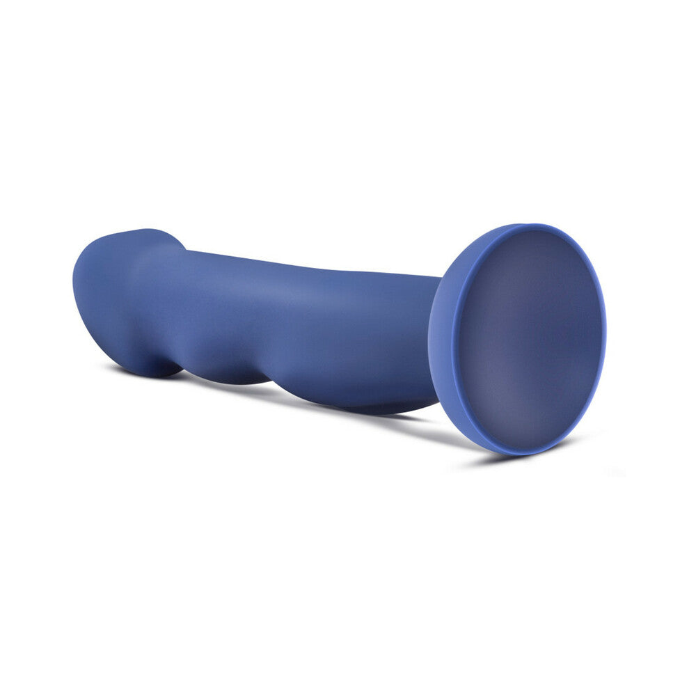 Avant D12 Suko 8 inches Dual Density Silicone Dildo Indigo
