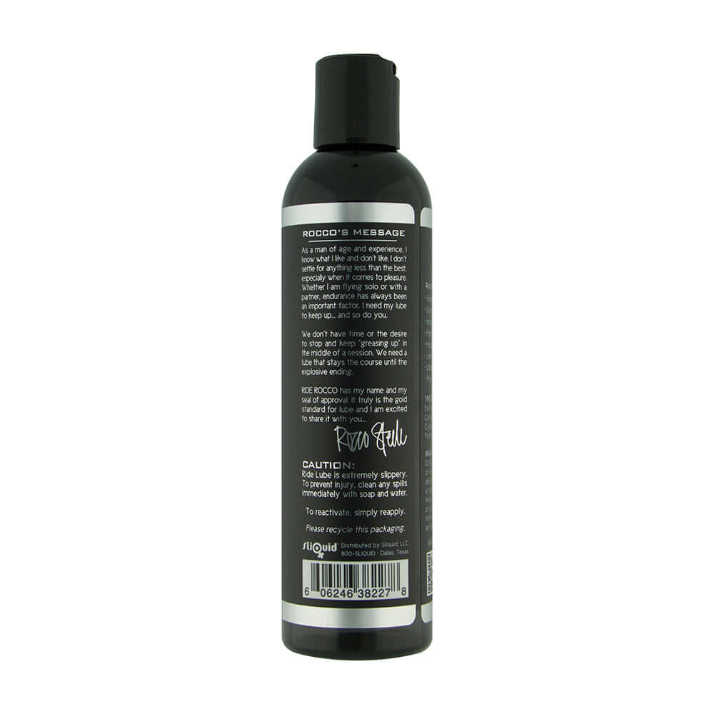 Ride Rocco Water Based Lubricant 8 oz