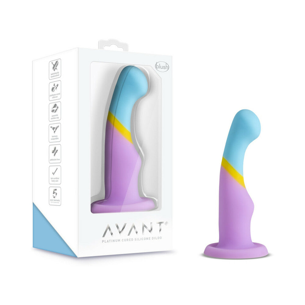 Avant D14 Heart Of Gold 6 inches Silicone Dildo Multicolor