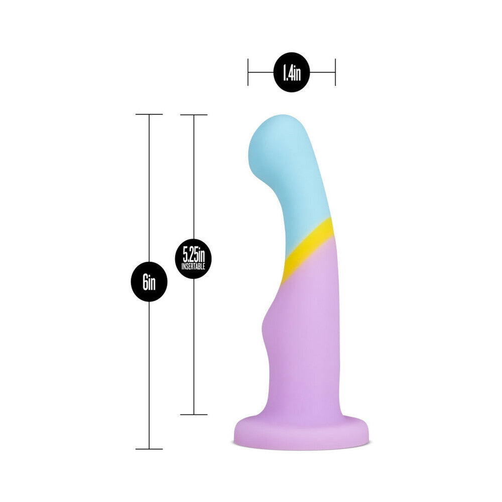 Avant D14 Heart Of Gold 6 inches Silicone Dildo Multicolor