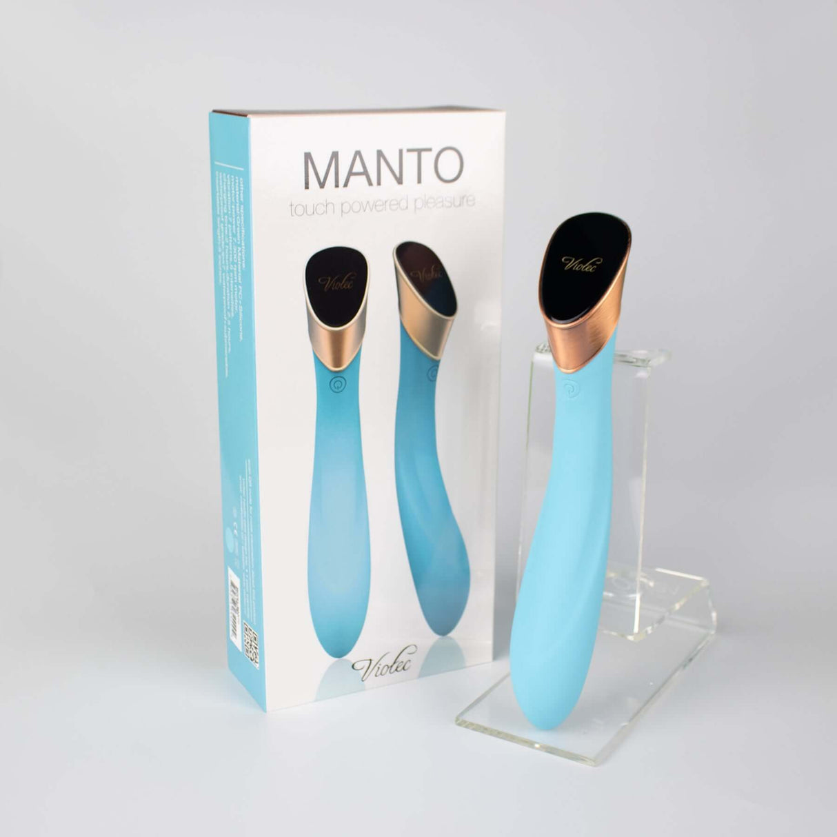 Manto Touch Panel G-Spot Vibrator Blue