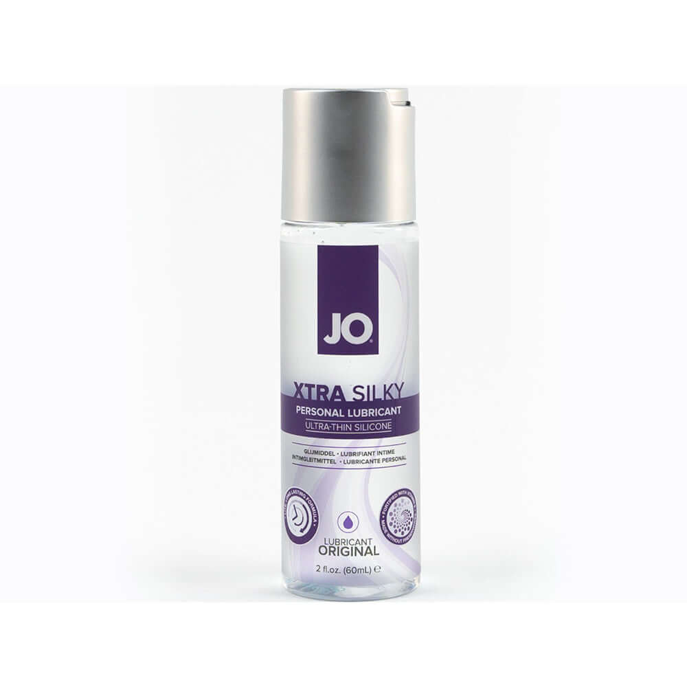 JO Xtra Silky Silicone Lubricant 2 oz.