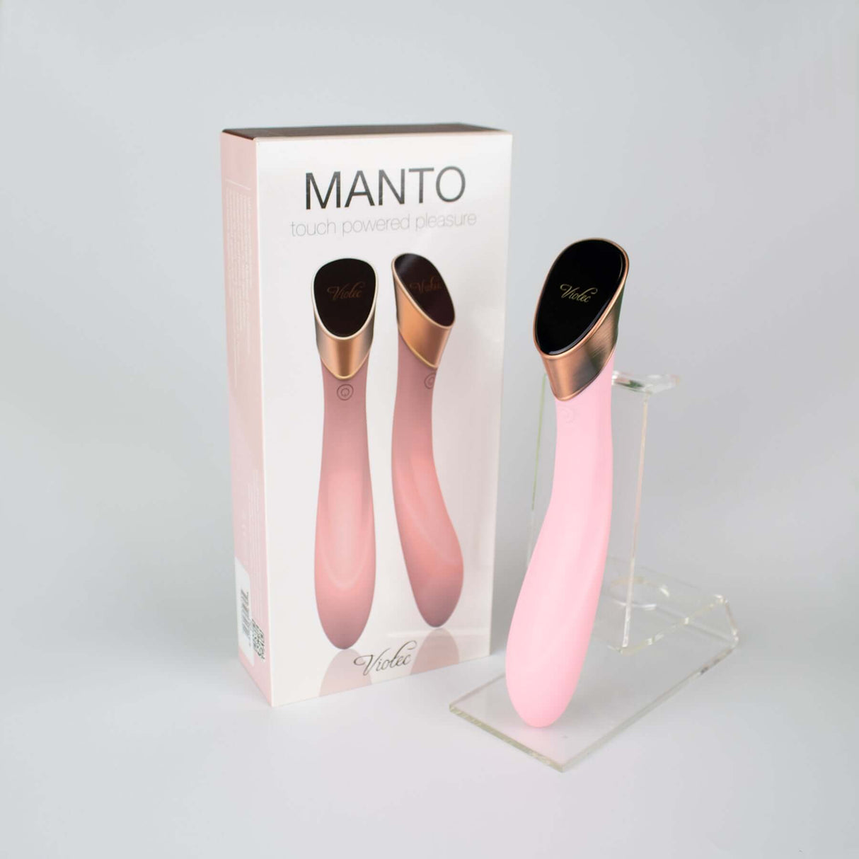 Manto Touch Panel G-Spot Vibrator Pink