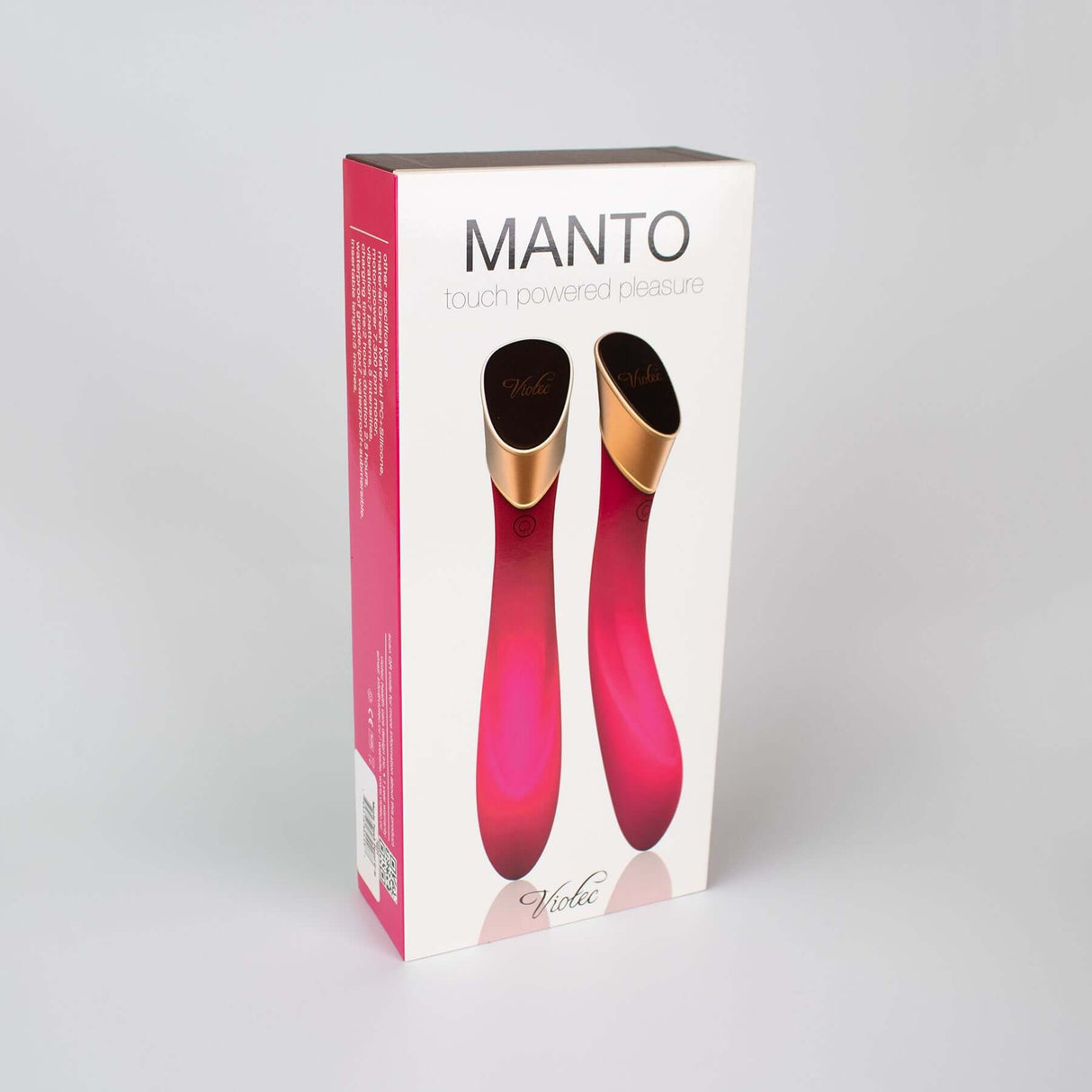 Manto Touch Panel G-Spot Vibrator Fuchsia