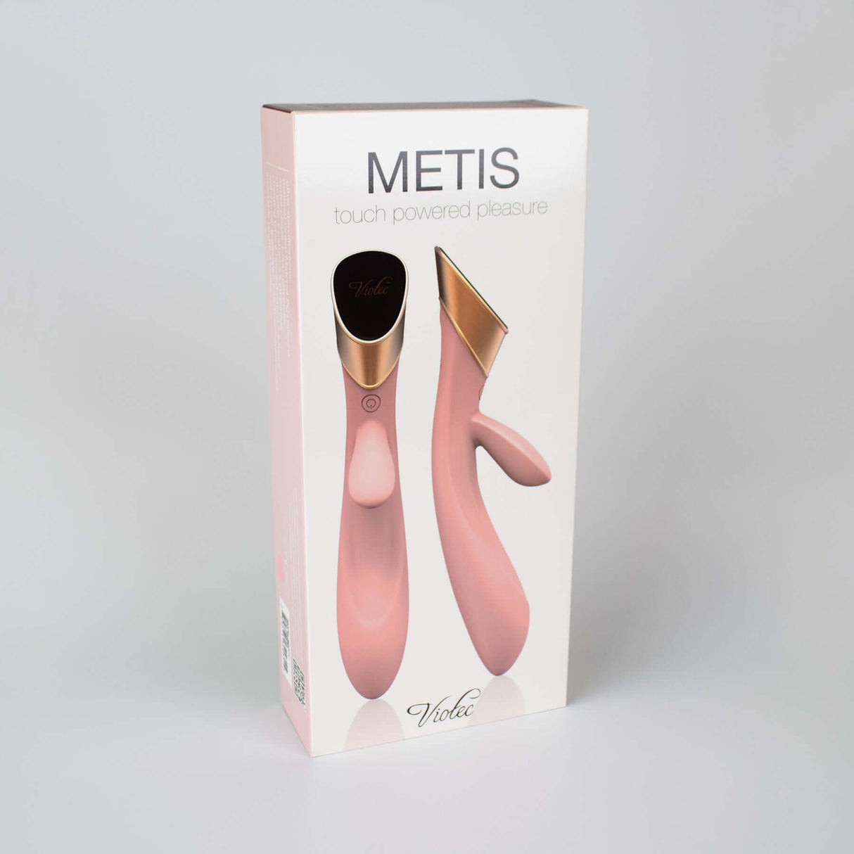 Metis Touch Panel Rabbit Vibrator Pink