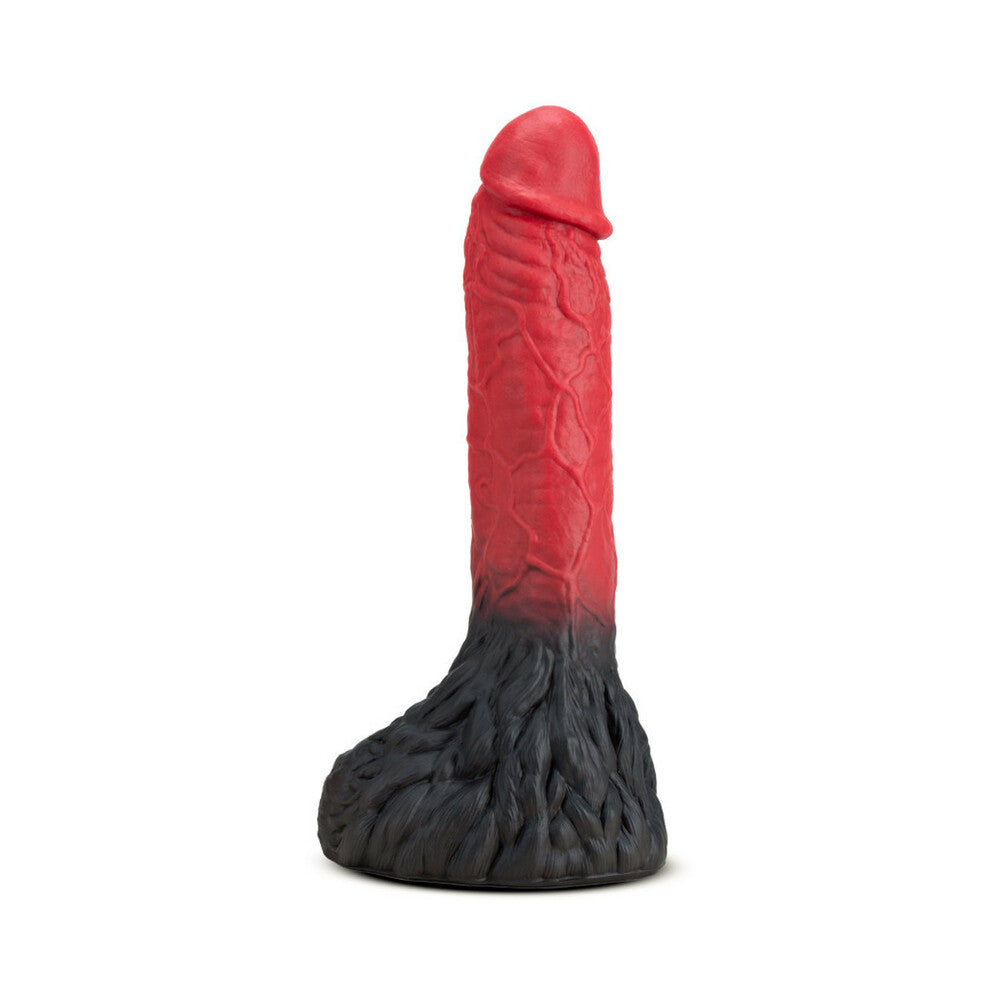 The Realm Lycan 10.5 inches Silicone Lock On Fantasy Werewolf Dildo Red