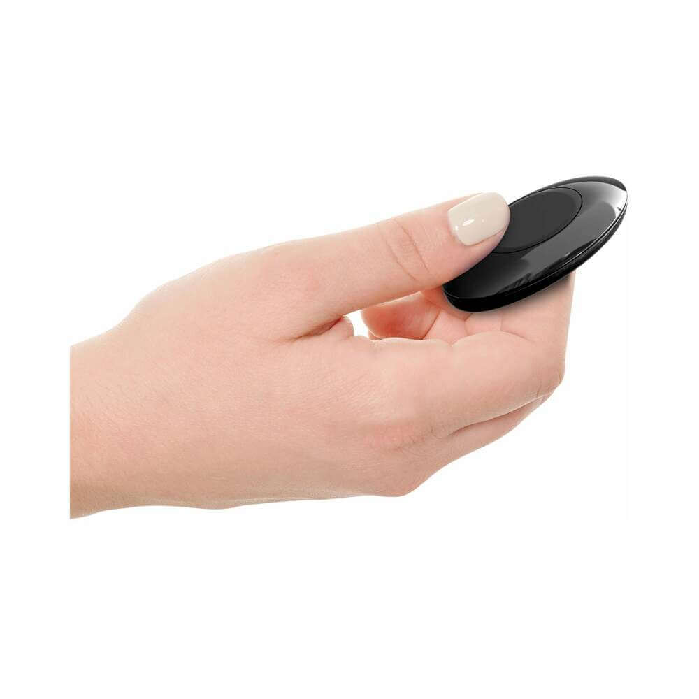 3Some Wall Banger Vibrating Anal Beads With Suction Cup Black
