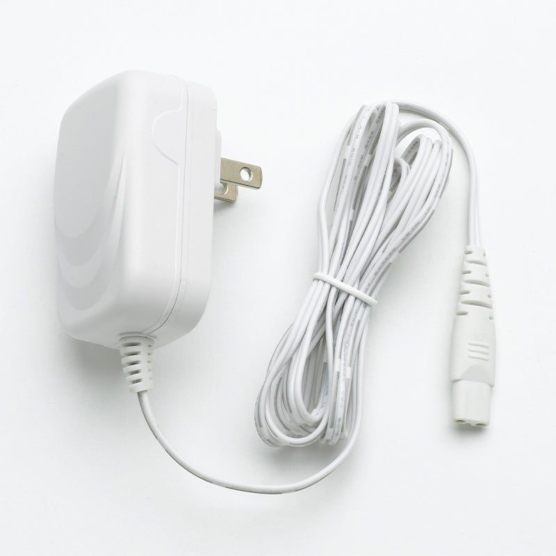 Magic Wand Rechargeable HV-270 Charger USA Compatible Only, white power adapter and charging cord.