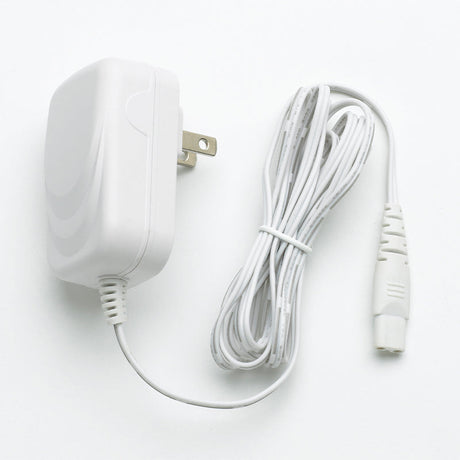Magic Wand Rechargeable HV-270 Charger USA Compatible Only, white power adapter and charging cord.