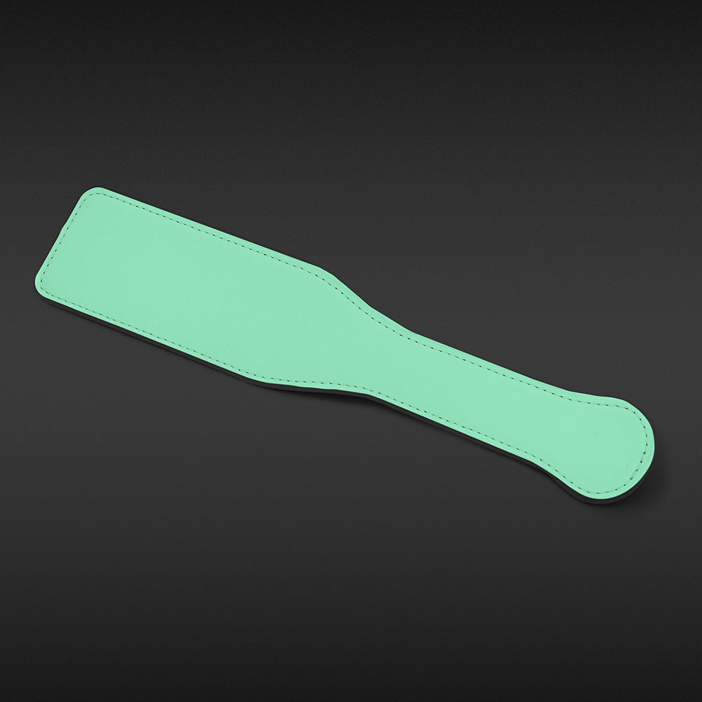 GLO Bondage Paddle Green