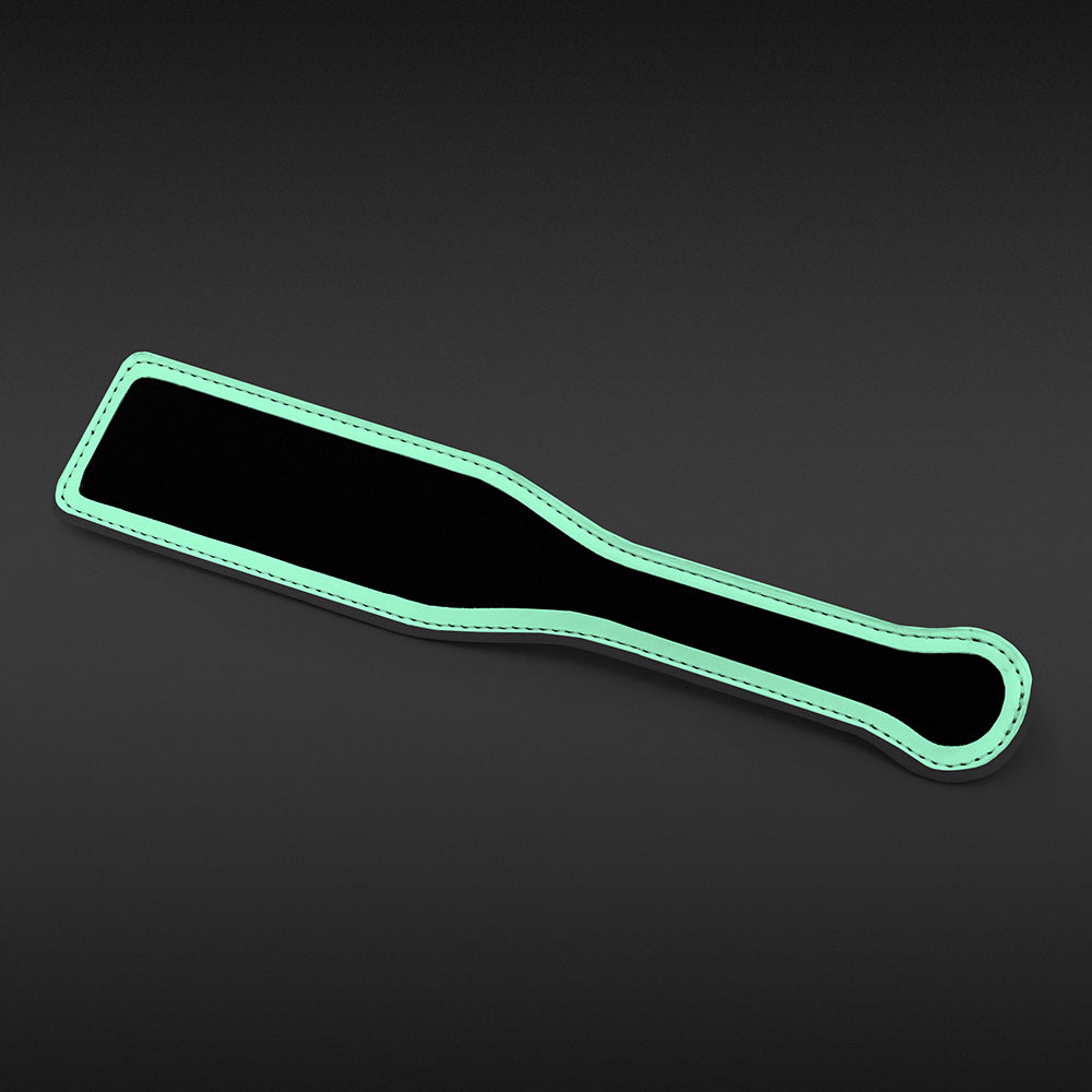 GLO Bondage Paddle Green