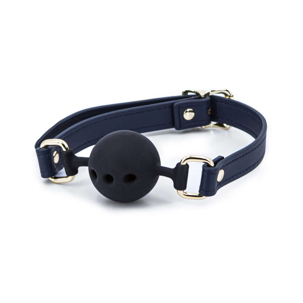Bondage Couture Ball Gag Blue
