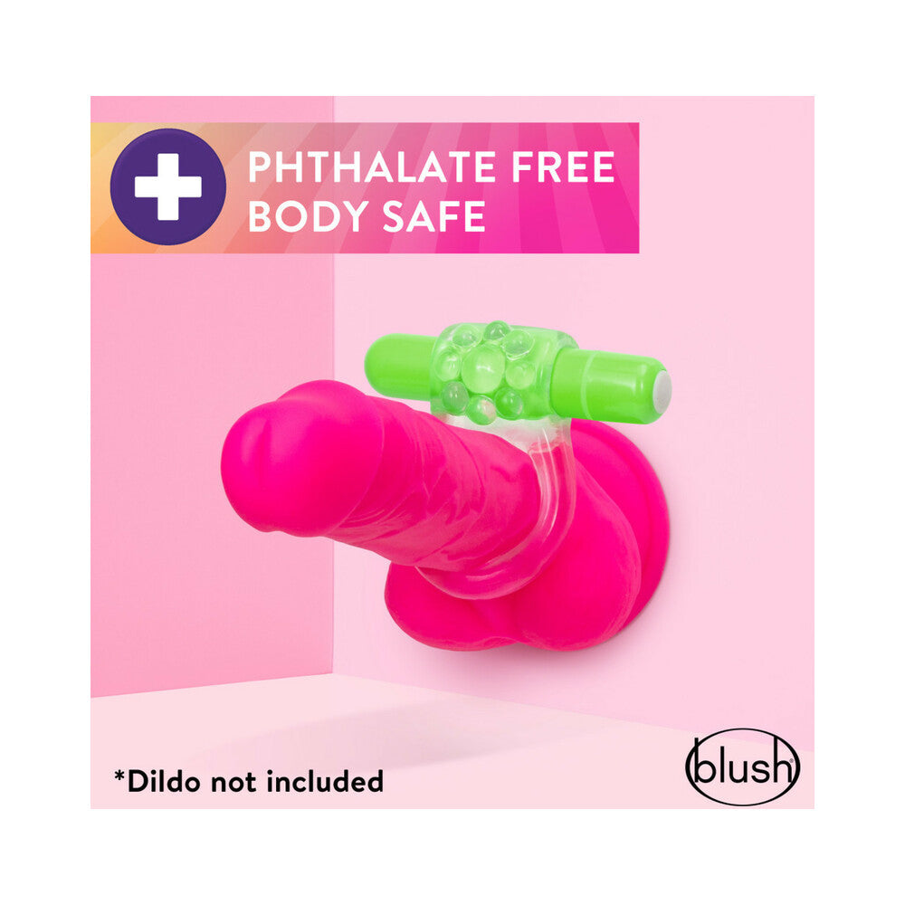 Play with Me Teaser Vibrating C-Ring Green