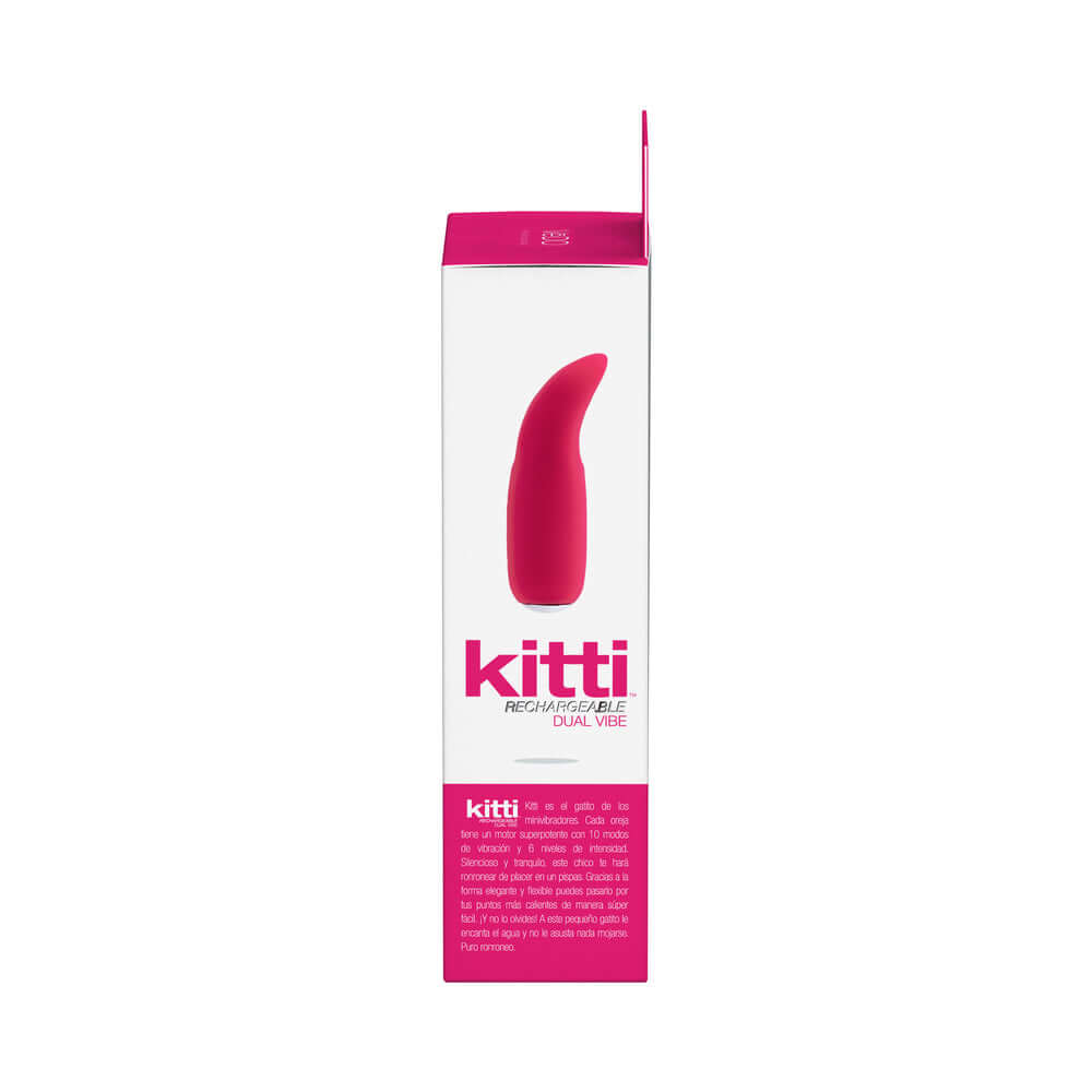 VeDO Kitti Rechargeable Dual Vibe Foxy Pink