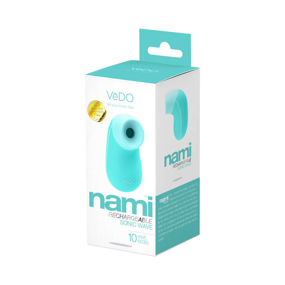 VeDO Nami Rechargeable Sonic Vibe Tease Me Turquoise