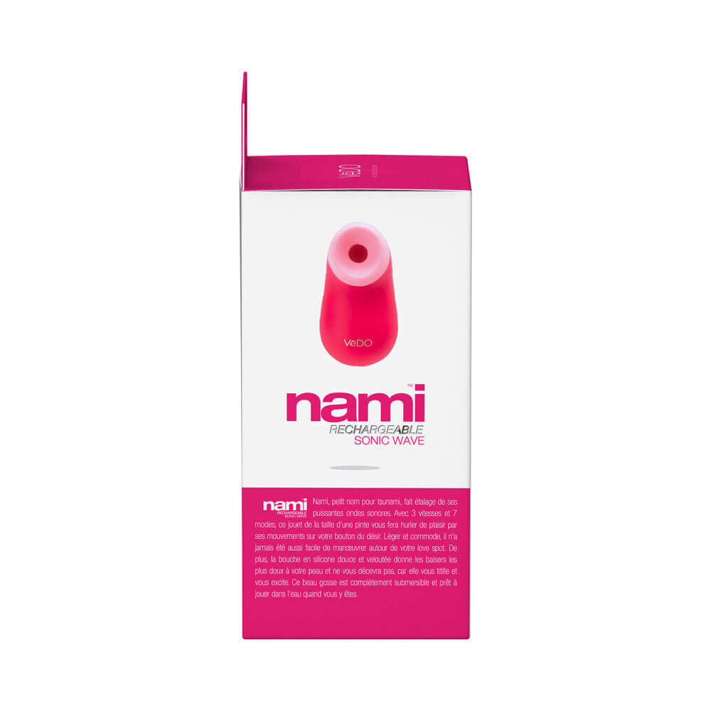 VeDO Nami Rechargeable Sonic Vibe Foxy Pink