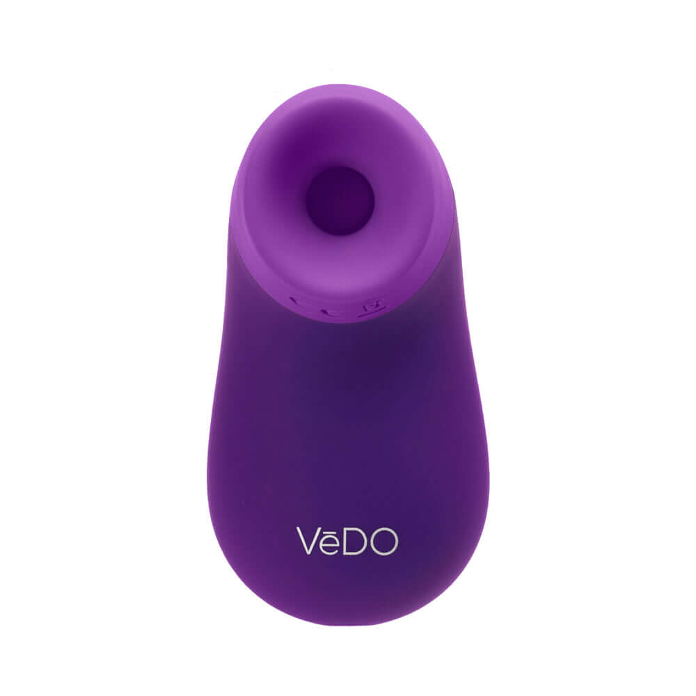 VeDO Nami Rechargeable Sonic Vibe Deep Purple close-up view of sleek design
