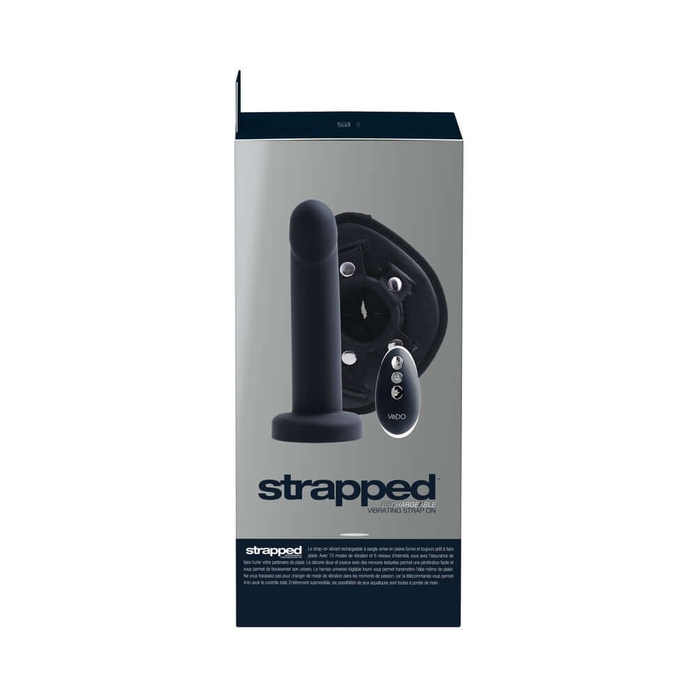 VeDO Strapped Rechargeable Strap-On Just Black