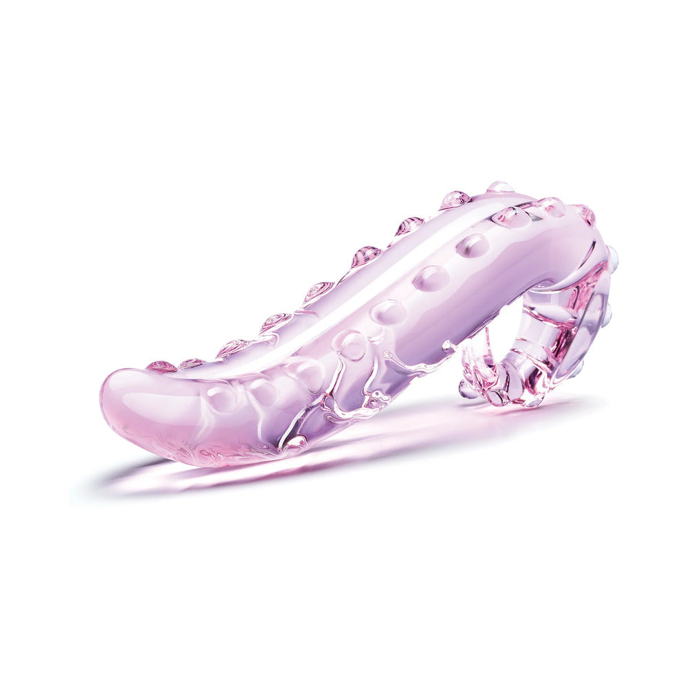 Glas 6 inches Lick-It Glass Dildo Pink