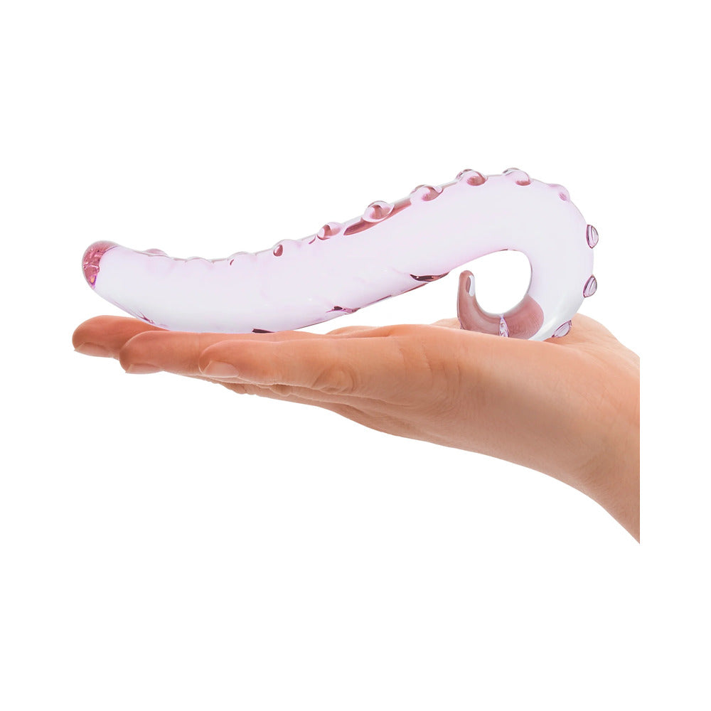 Glas 6 inches Lick-It Glass Dildo Pink