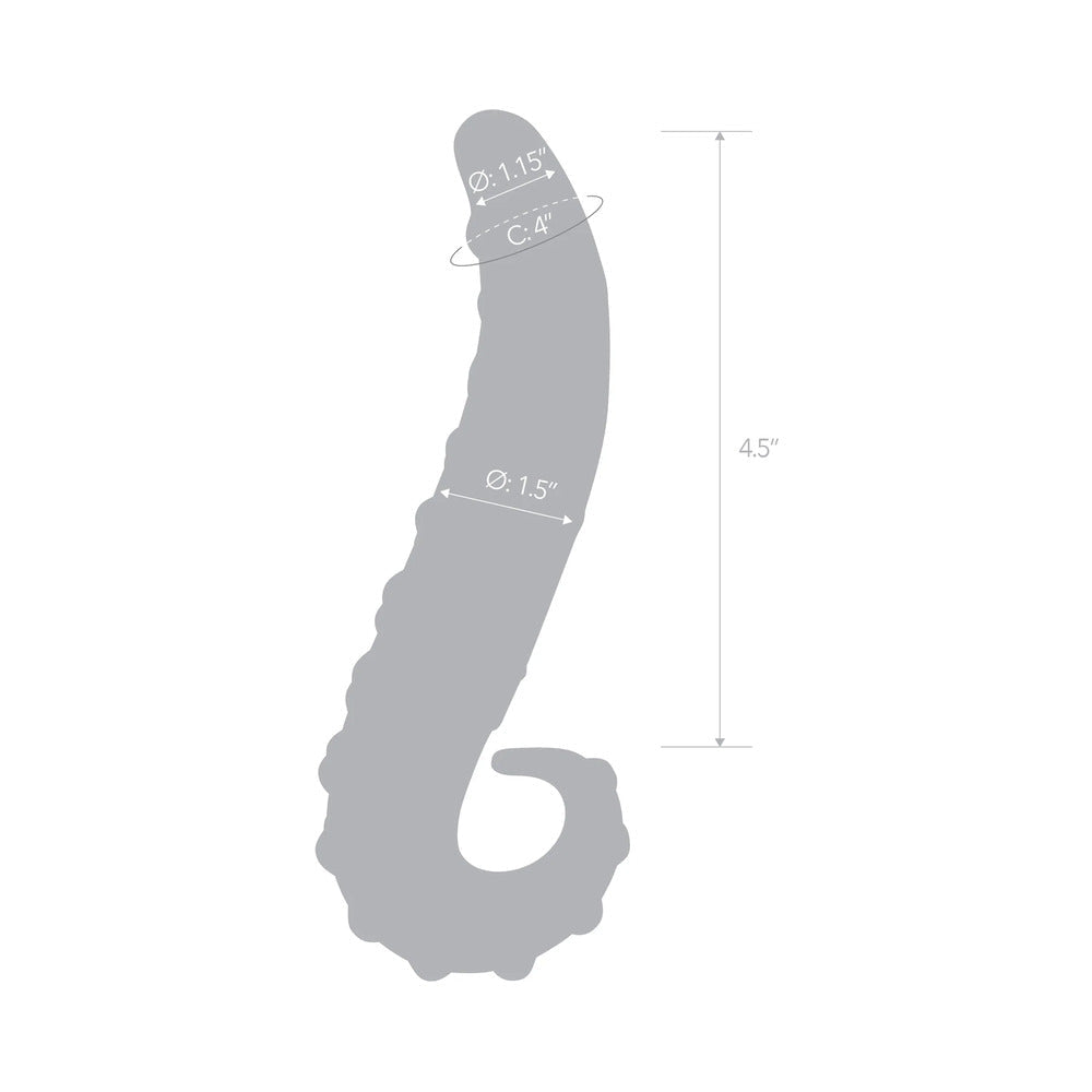 Glas 6 inches Lick-It Glass Dildo Pink