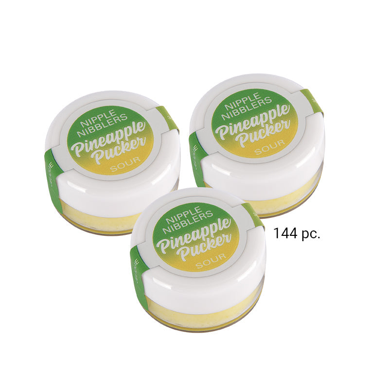 Nipple Nibbler Sour Tingle Balm Pineapple Pucker (Bulk Pack/144 pcs) 3 g