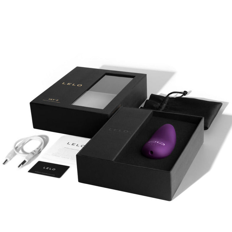 LELO LILY 2 Rechargeable Scented Vibrator Plum - Bordeaux & Chocolat Scent