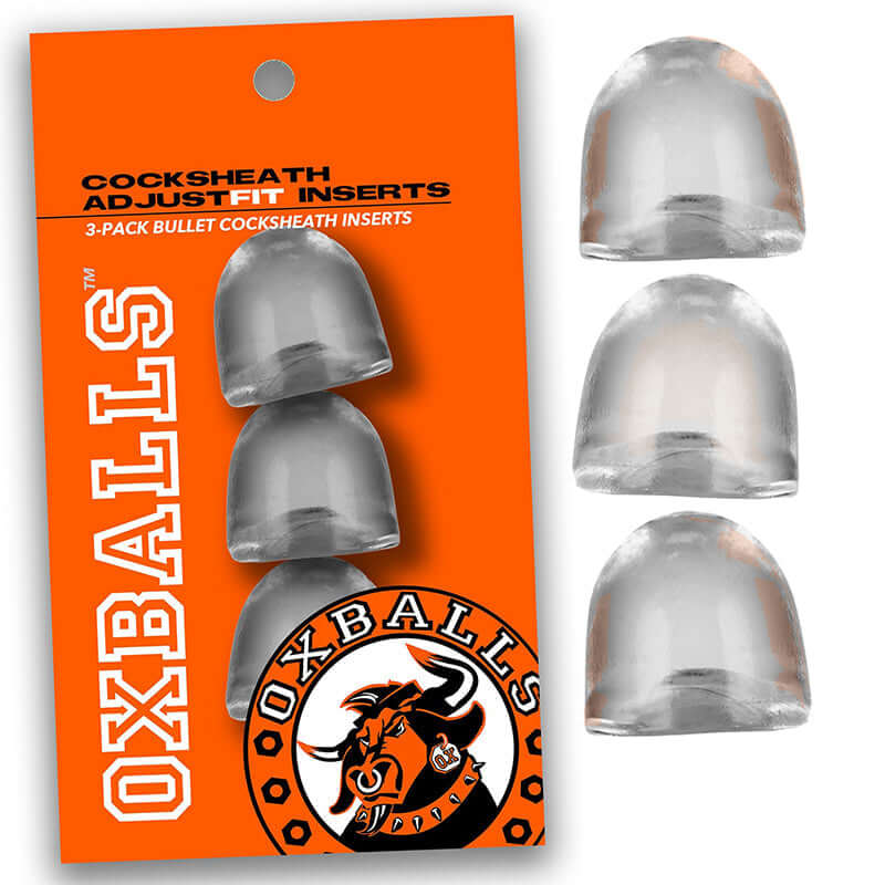 OxBalls ADJUSTFIT INSERT 3-Pack Clear