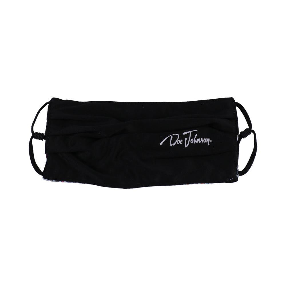 DJ Reversible & Adjustable Face Mask Blue Toy Pattern